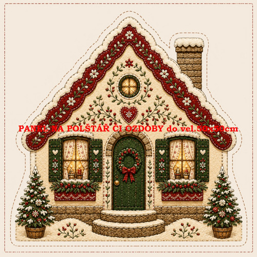 Bavlněný panel 10x10 cm