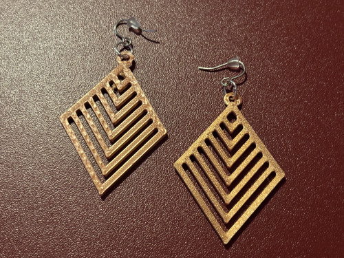 Naušnice - chevron
