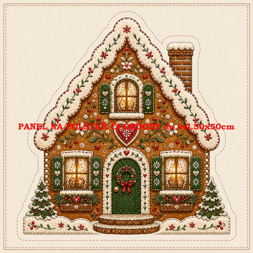 Bavlněný panel 10x10 cm — foto 1