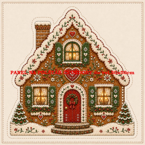Bavlněný panel 10x10 cm — foto 1