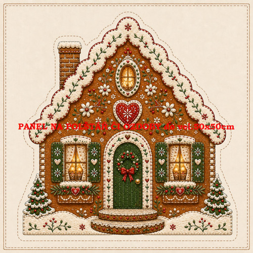 Bavlněný panel 10x10 cm