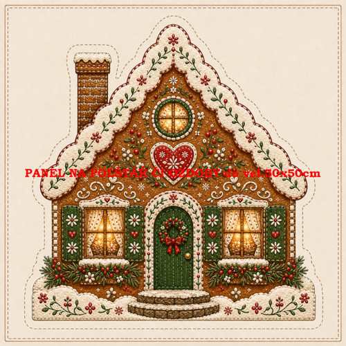 Bavlněný panel 10x10 cm