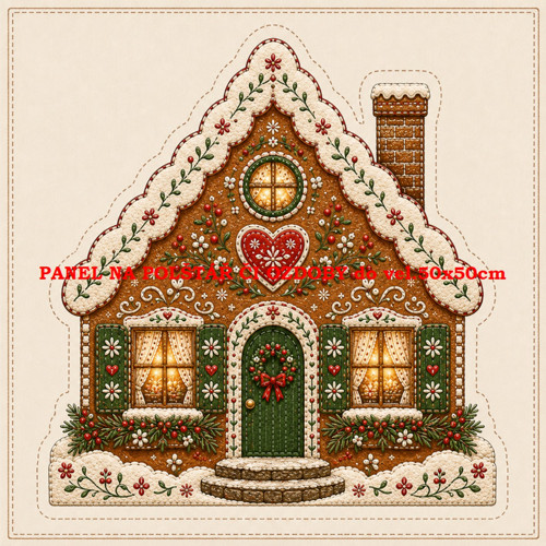 Bavlněný panel 10x10 cm