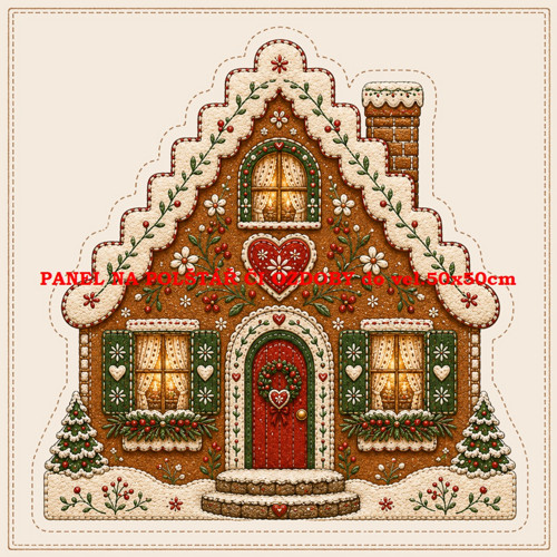 Bavlněný panel 10x10 cm — foto 1