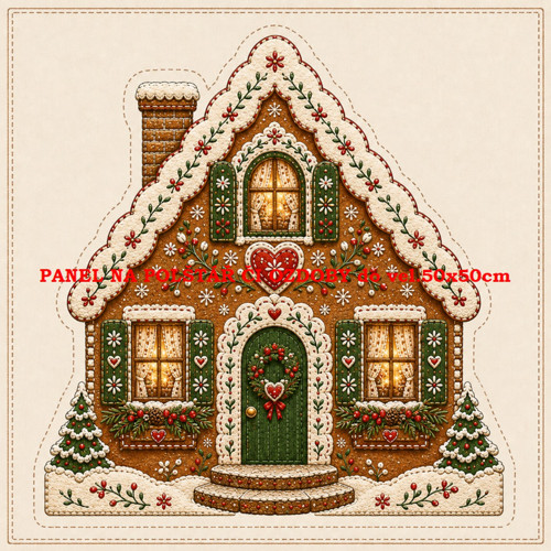 Bavlněný panel 10x10 cm — foto 1
