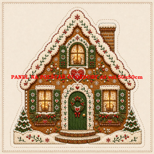 Bavlněný panel 10x10 cm