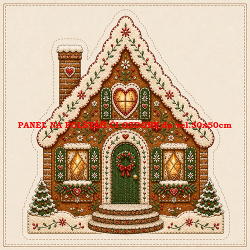 Bavlněný panel 10x10 cm — foto 1