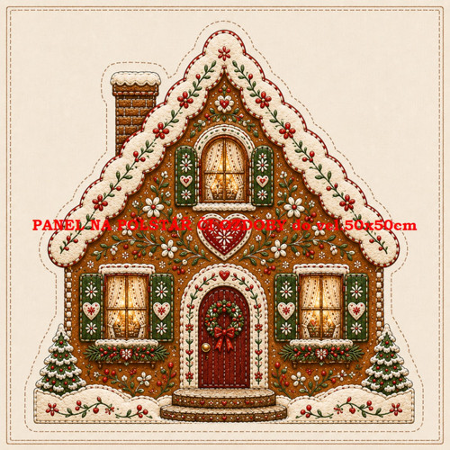 Bavlněný panel 10x10 cm — foto 1