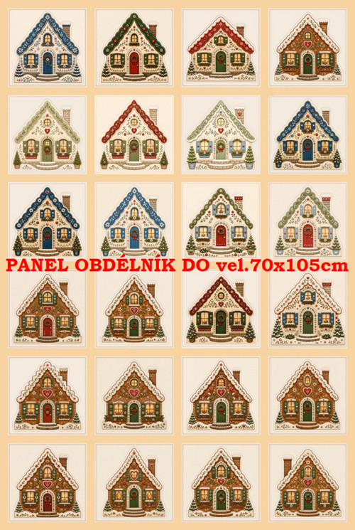 Bavlněný panel 40 x 60 cm — foto 1