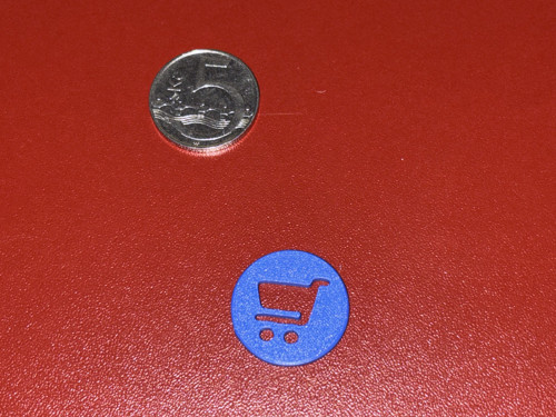 Žeton do nákupního košíku - nák. vozík (110)