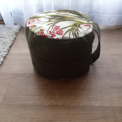 Dětský sedák 30 x20 cm Ptačí zob v zelené