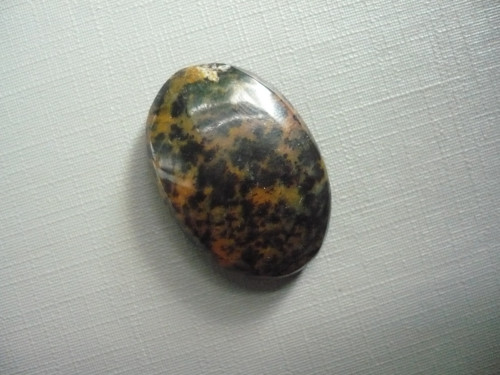 Kabošon - jaspis s dendrity 29 mm, č.23