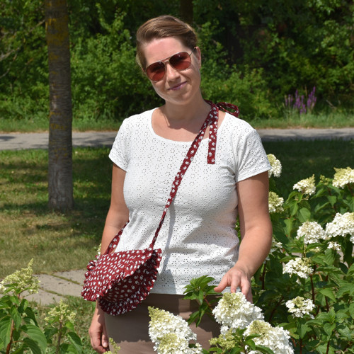 Jedinečná crossbody kabelka s kanýrem