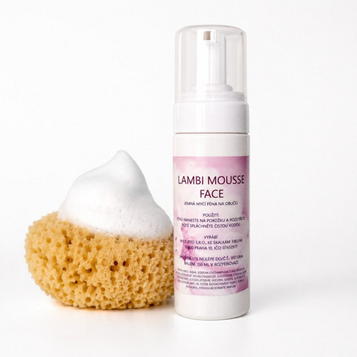 Lambi Mousse Face - jemná mycí pěna na obličej — foto 1