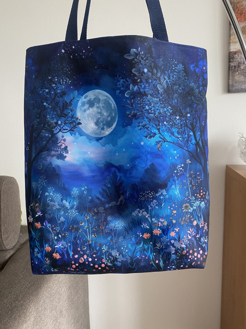 Nepromokavá taška přes rameno XL - Magický les