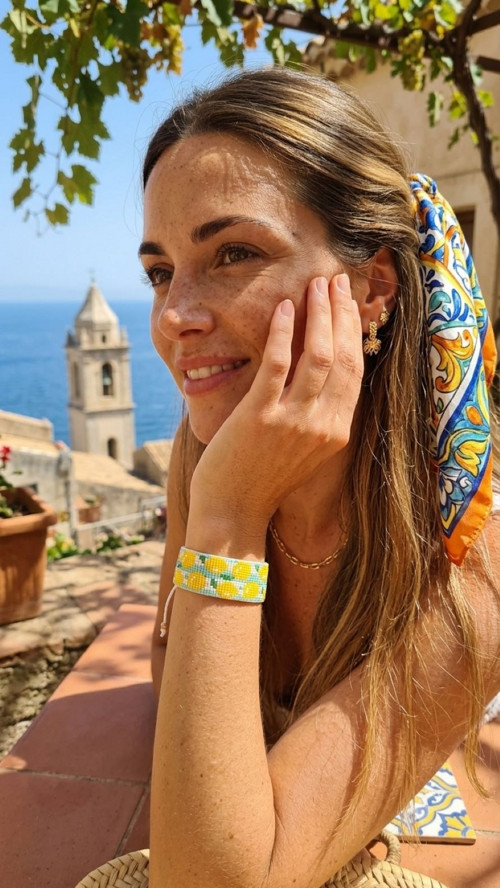 Tkaný náramek,,Amalfi,,