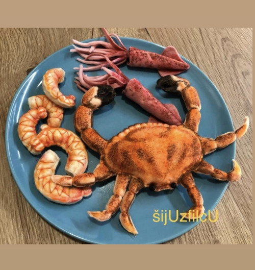 Hračka z filcu - MOŘSKÉ POTVŮRKY
