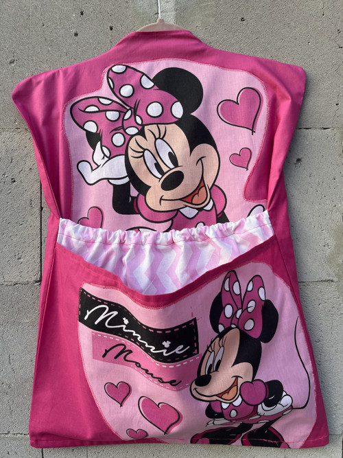 Závěsný kapsář - Růžový s Minnie