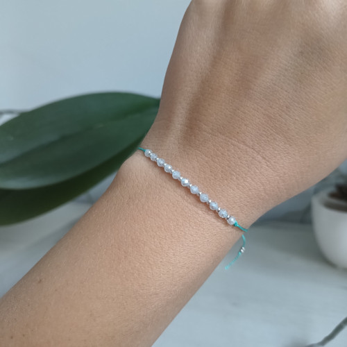 "Najáda" náramek Luxury CZ & Silver ed.
