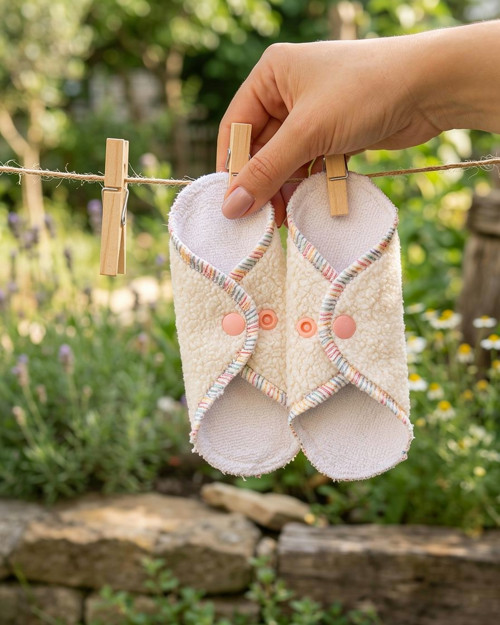 BIO nepromokavá hygienická vložka cca 17 cm
