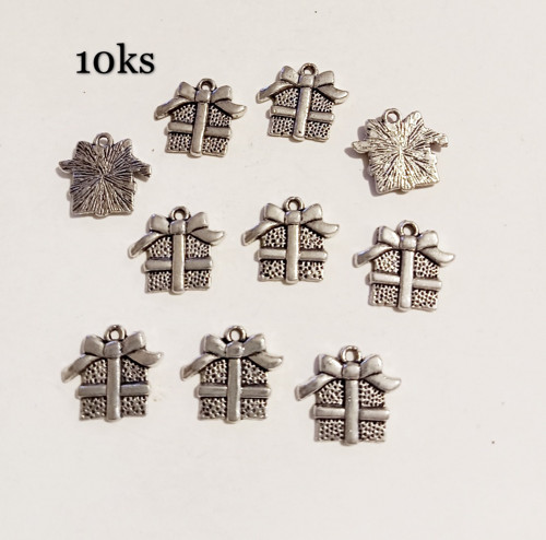 Jednostranný přívěsek dárek (10ks)