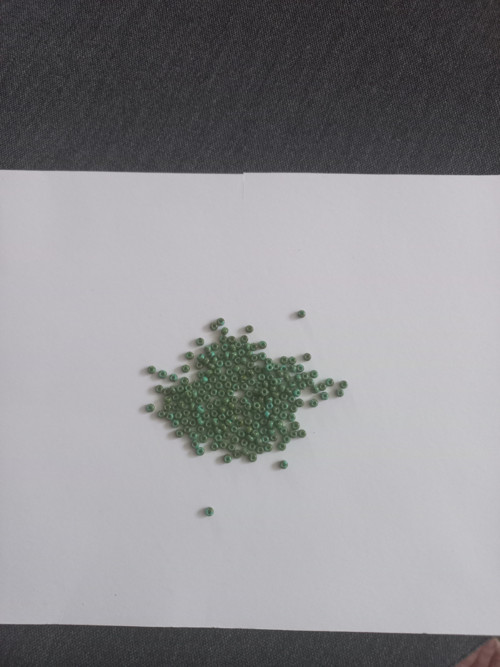 PRECIOSA rokajl 8/0 - Dark Green Travertin, 10 g