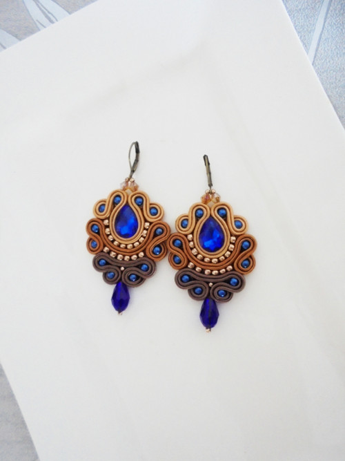 Soutache náušnice