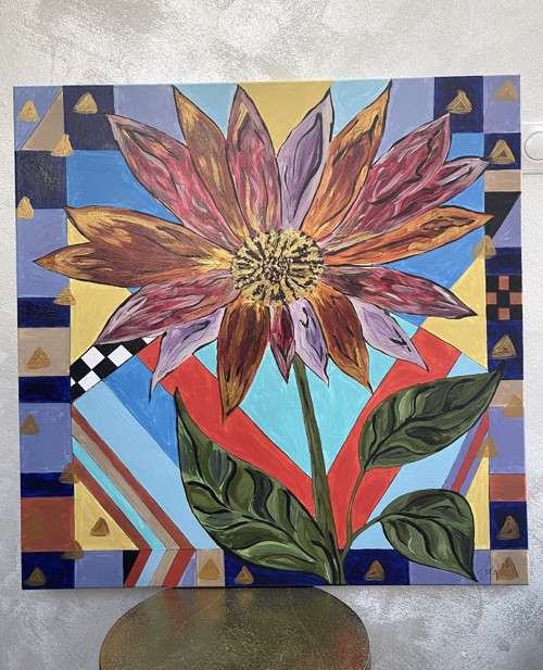 Red Sunflower