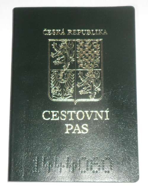 Originál osobní doklad, cestovní PAS, ČR 1995