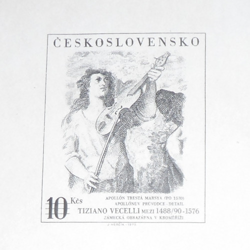 ARŠÍK Tizian: Apollón trestá Marsya • Herčík 1978