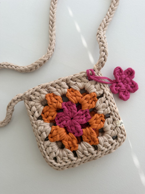 Crossbody malá kabelka - sunset