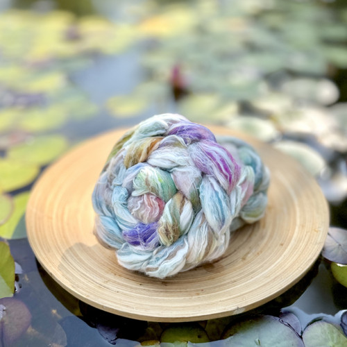 PASTELS mix balny a vlny, ručně barvený česanec