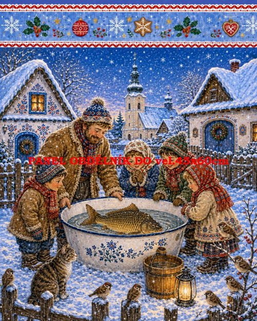 Bavlněný panel 7x10 cm — foto 1