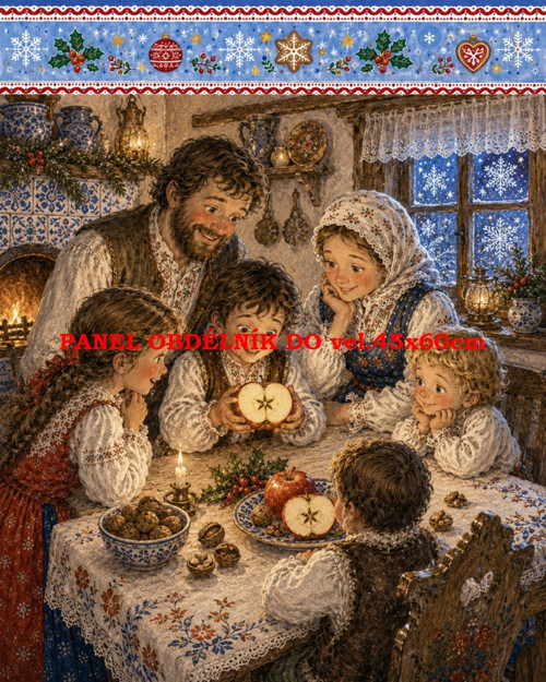 Bavlněný panel 7x10 cm — foto 1