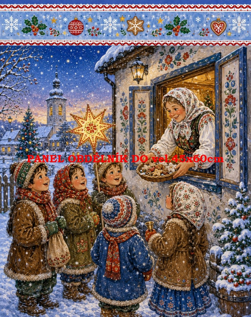 Bavlněný panel 7x10 cm — foto 1
