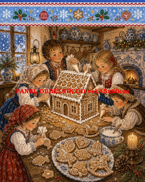 Bavlněný panel 7x10 cm — foto 1