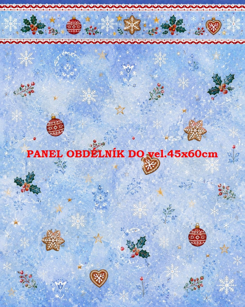 Bavlněný panel 7x10 cm — foto 1