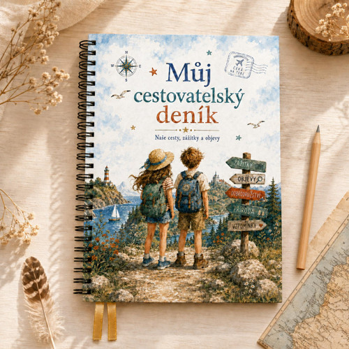 Cestovatelský deník pro děti