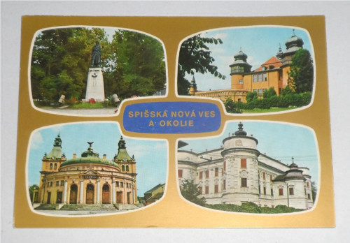 Čistá POHLEDNICE zlatá • Spišská Nová Ves
