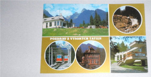 Čistá POHLEDNICE zlatá • Vysoké Tatry
