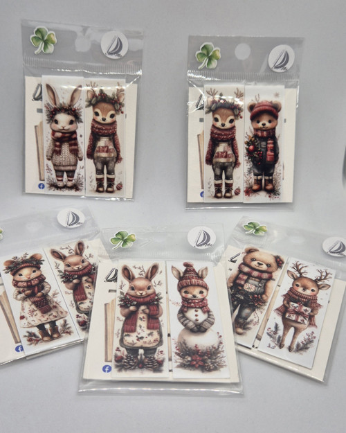 Magnetické záložky do knihy – Set 2 kusů