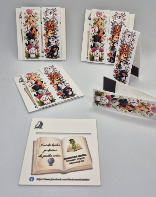 Magnetické záložky do knihy – Set 2 kusů