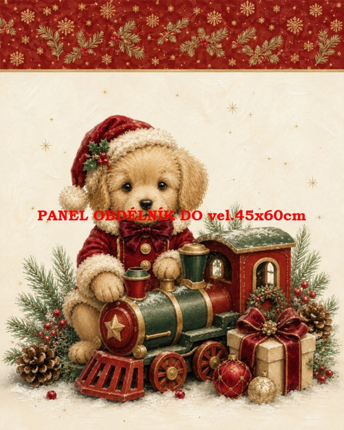 Bavlněný panel 8x10 cm - skladem