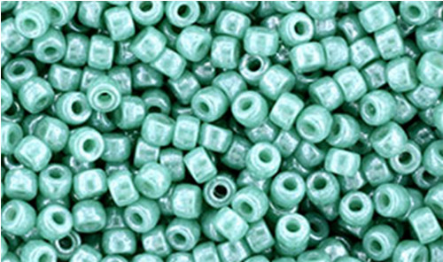Matubo rokajl 8/0 - Luster Turquoise Green., 5g