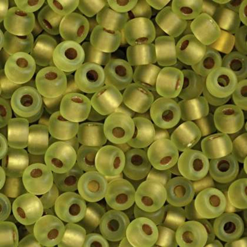 Matubo rokajl 8/0 - Olivine Bronze Ice Lined, 10g