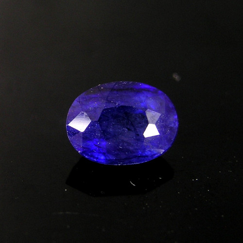 Přírodní modrý Safír, 1,19 ct., 7,0x5,2x3,8 mm