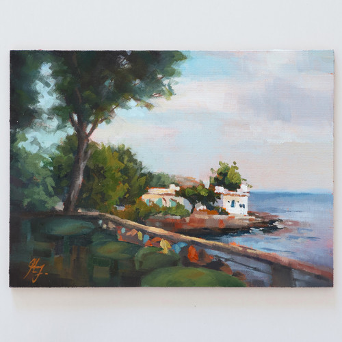 Studie krajiny č. 10 | 18 × 13 cm
