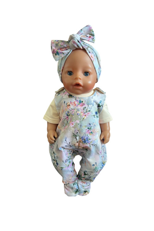 Dupačky pre Baby Born 43 cm - kvety