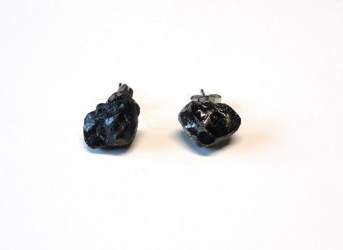 Obsidián surový - chir.ocel