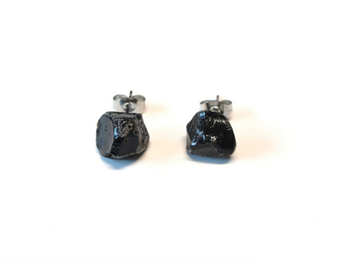 Obsidián surový - chir.ocel